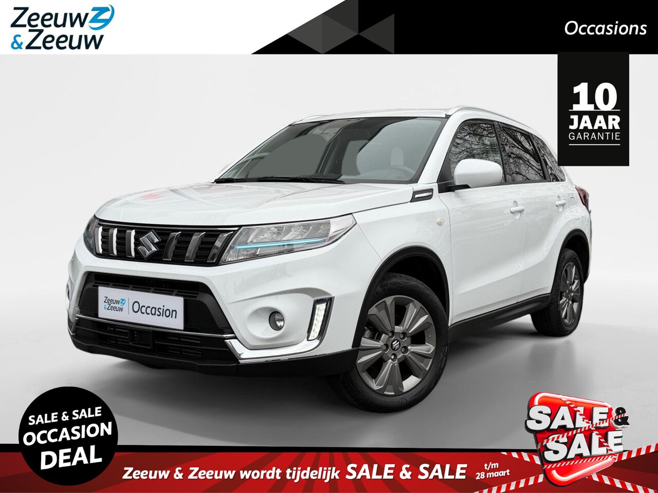 Suzuki Vitara - 1.4 Boosterjet Select Smart Hybrid Navigatie | Camera | Stoelverwarming | Garantie tot 203 - AutoWereld.nl