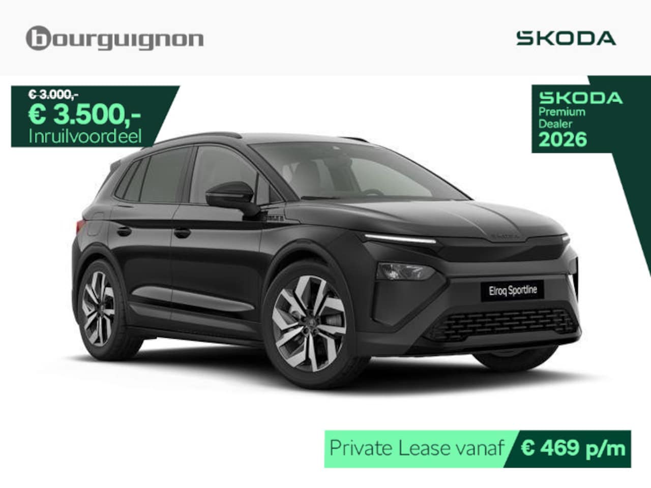 Skoda Elroq - Sportline 85 | 286 PK | Trekhaak | Stoelverwarming | Adaptive cruise control | Keyless - AutoWereld.nl