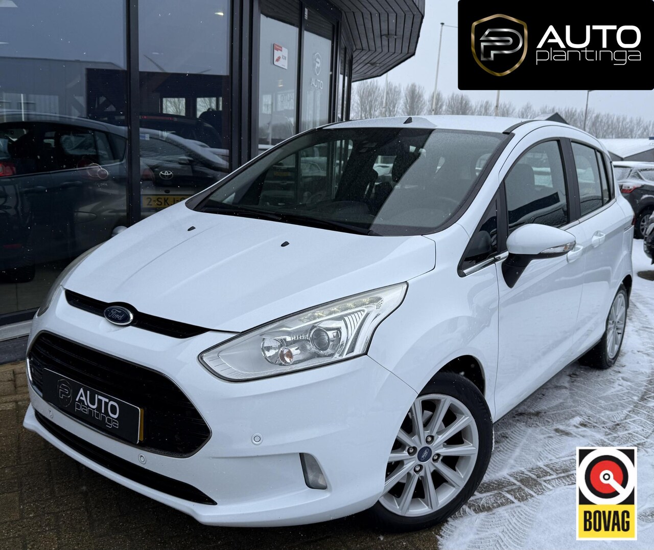 Ford B-Max - 1.0 EcoBoost Titanium 101PK | Zeer Nette Staat | NL Auto | Achteruitrijcamera | Parkeersen - AutoWereld.nl
