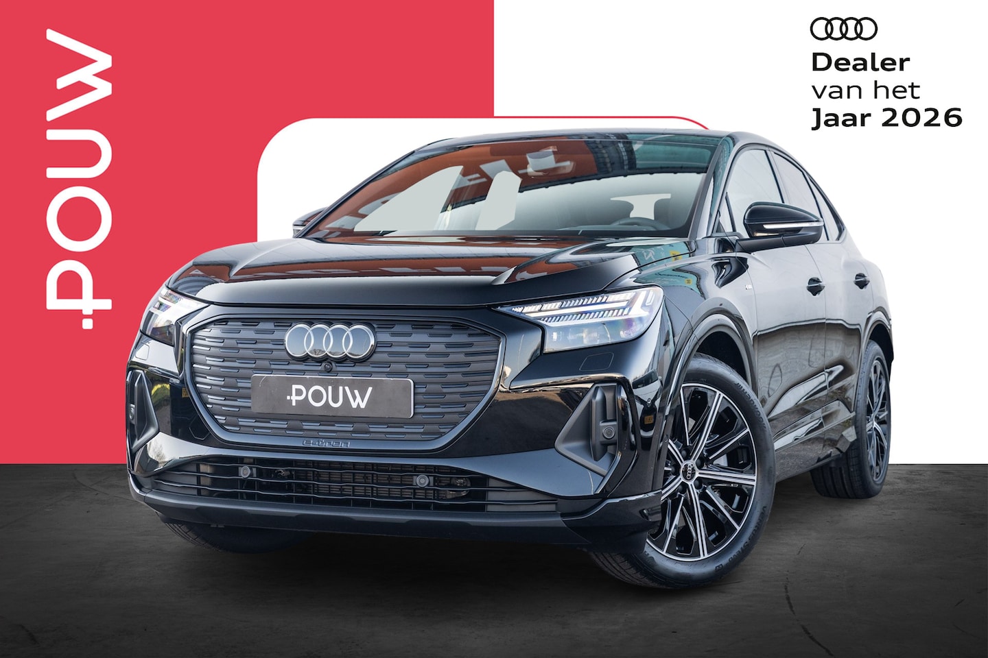 Audi Q4 Sportback e-tron - 45 quattro 286pk S Edition Competition 82 kWh | Panoramadak | Head-up Display - AutoWereld.nl