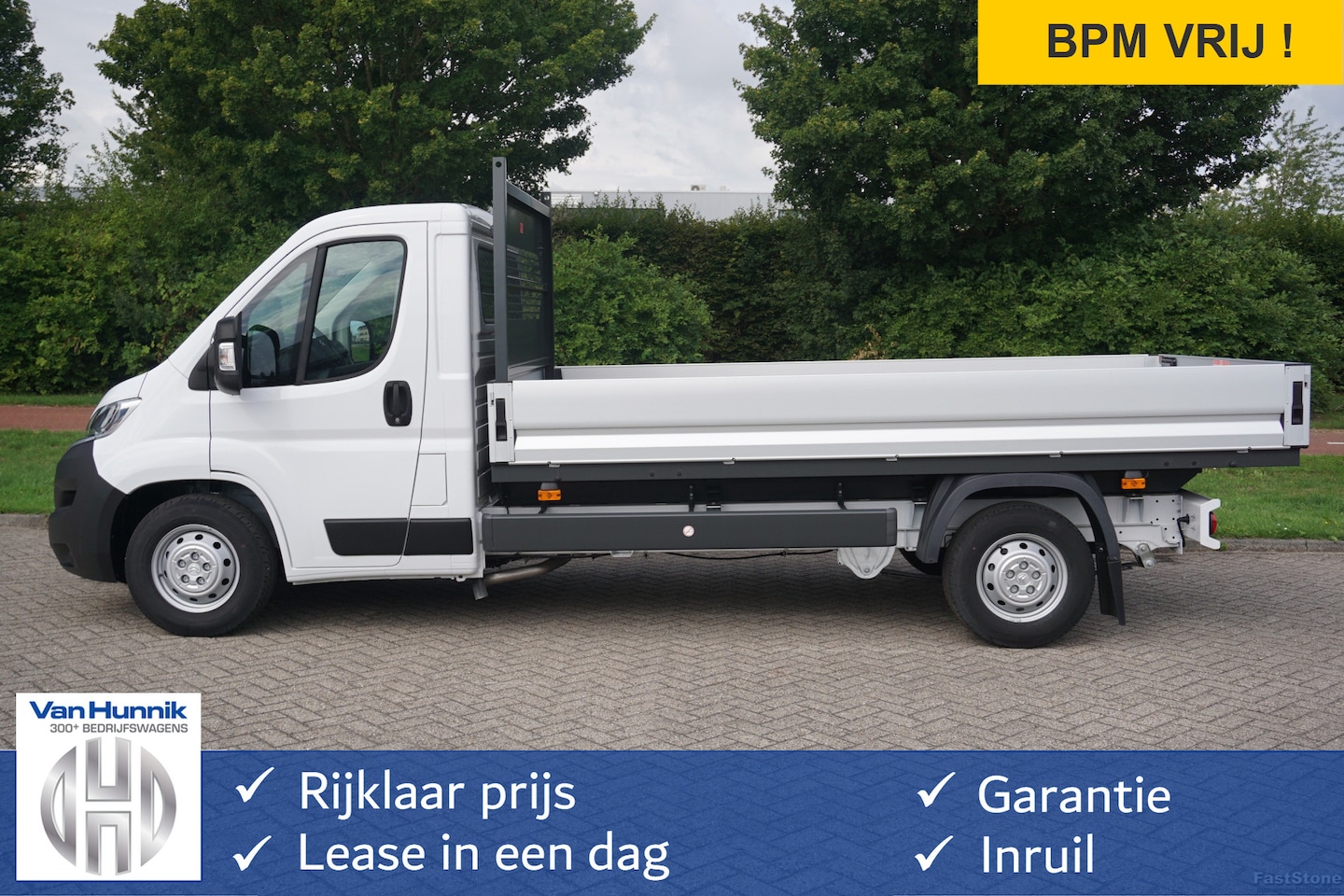 Citroën Jumper - 35 2.2 180PK Open laadbak L3 Automaat BPM VRIJ!! Climate, Navi, Trekhaak!! NR. CM01* - AutoWereld.nl