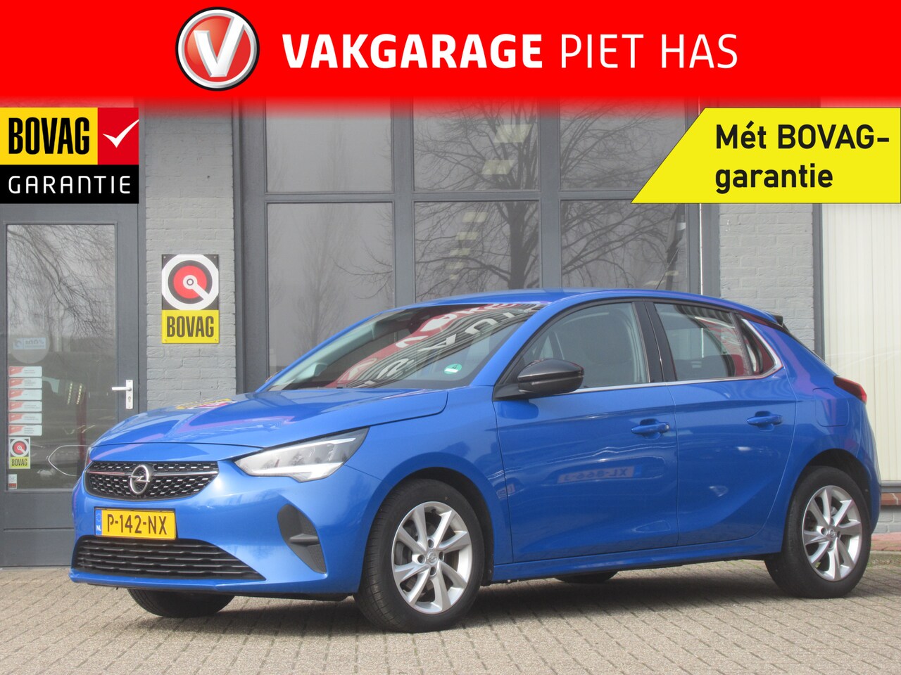 Opel Corsa - 1.2 Elegance| 100-PK| Metallic lak| | Airco | Android Auto | Parkeersensoren | Incl. BOVAG - AutoWereld.nl