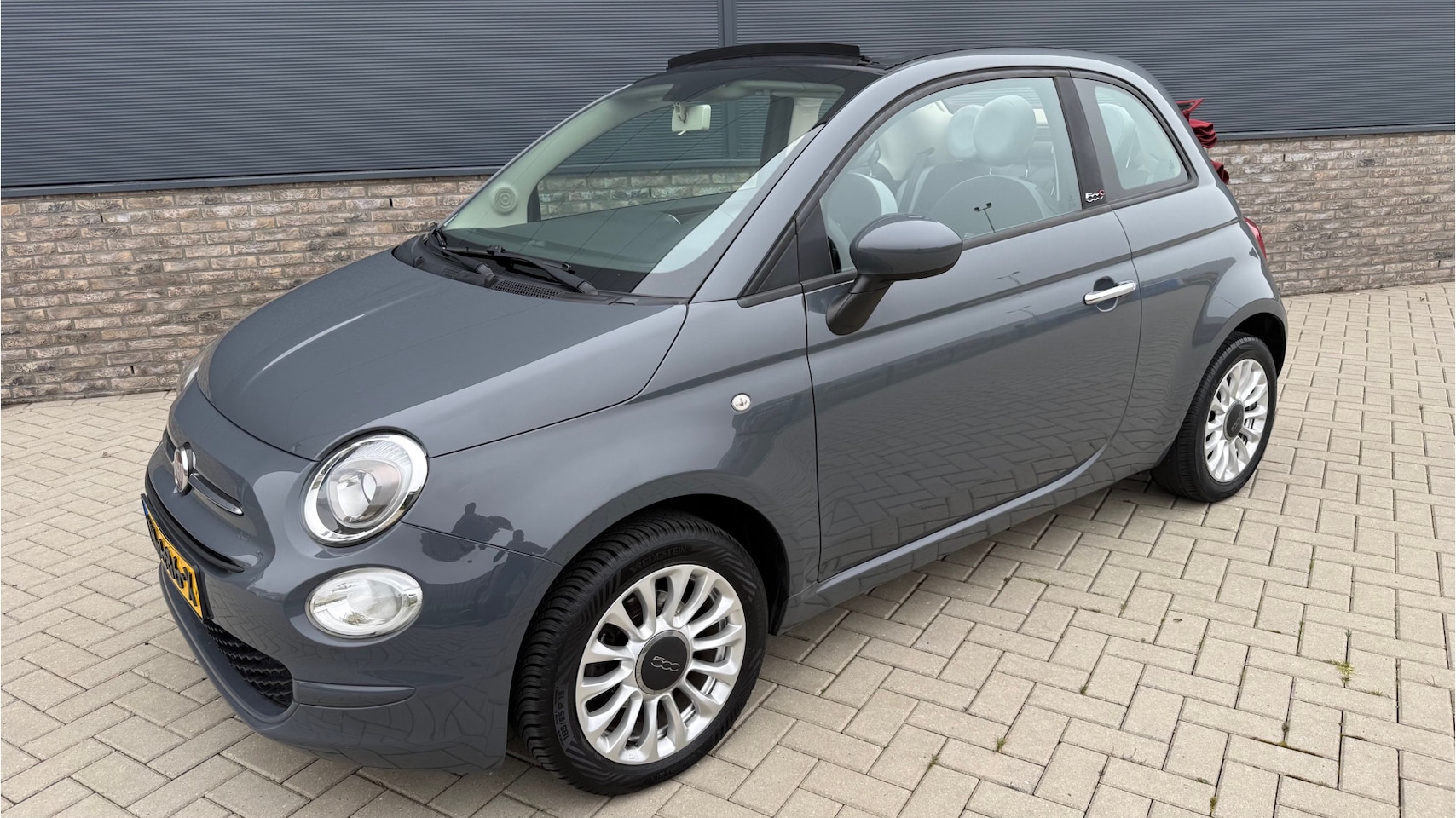 Fiat 500 C - 1.2 Popstar Cabrio/Airco/Parkeersensoren - AutoWereld.nl