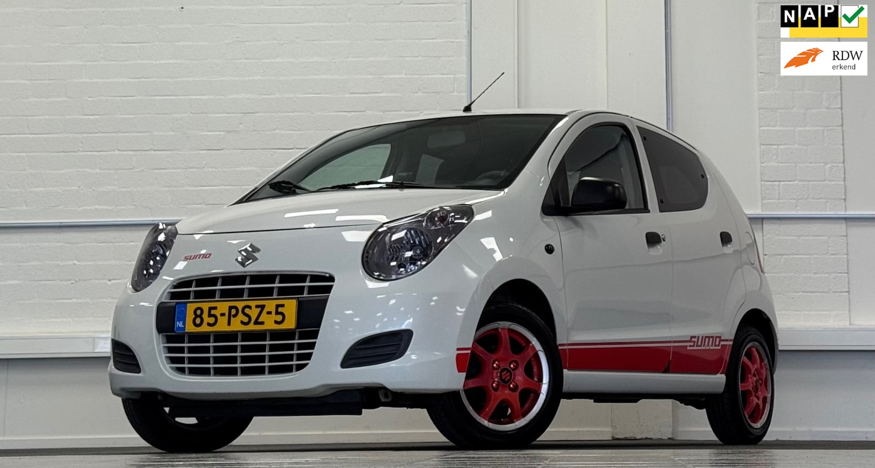 Suzuki Alto - 1.0 Comfort Plus Leer Airco LM velgen Mooi! - AutoWereld.nl