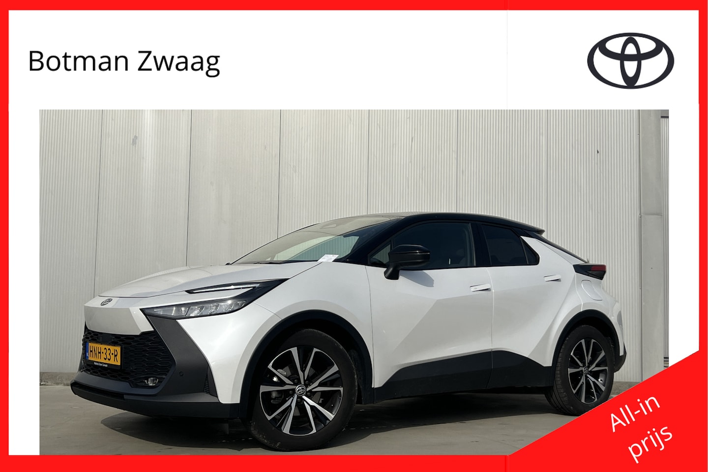 Toyota C-HR - 1.8 Hybrid 140 Dynamic | Parkeersensoren - AutoWereld.nl