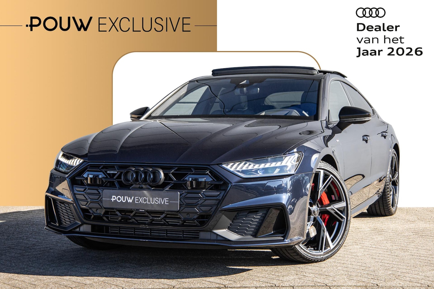 Audi A7 Sportback - 55 TFSIe 367pk quattro Competition | Panoramadak | B&O | Matrix LED | 360 Camera | Head-up - AutoWereld.nl