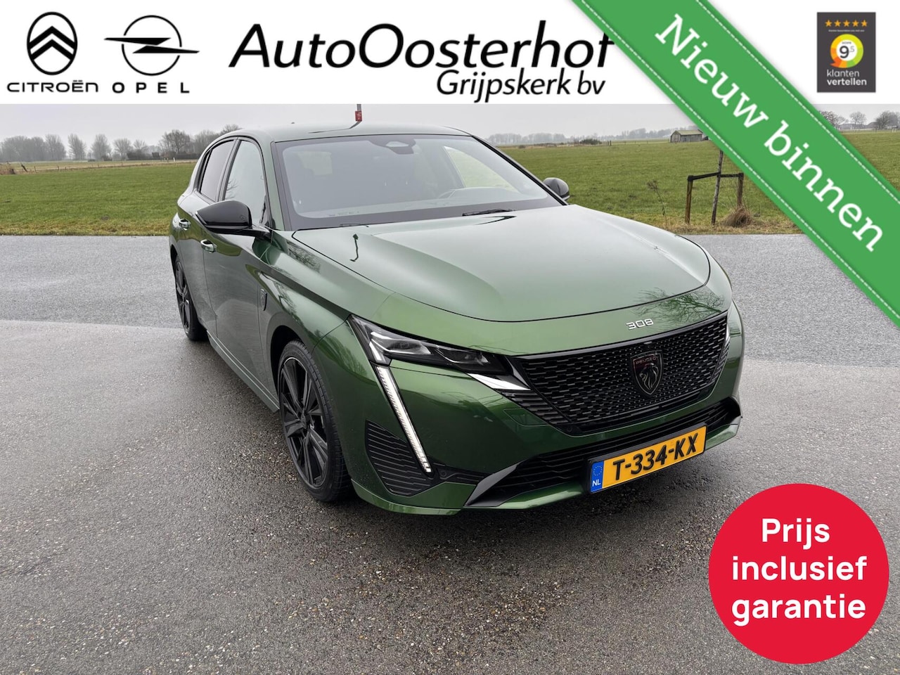 Peugeot 308 - 180pk Plug-in Hybrid NL GT LUXE All-in Prijs - AutoWereld.nl