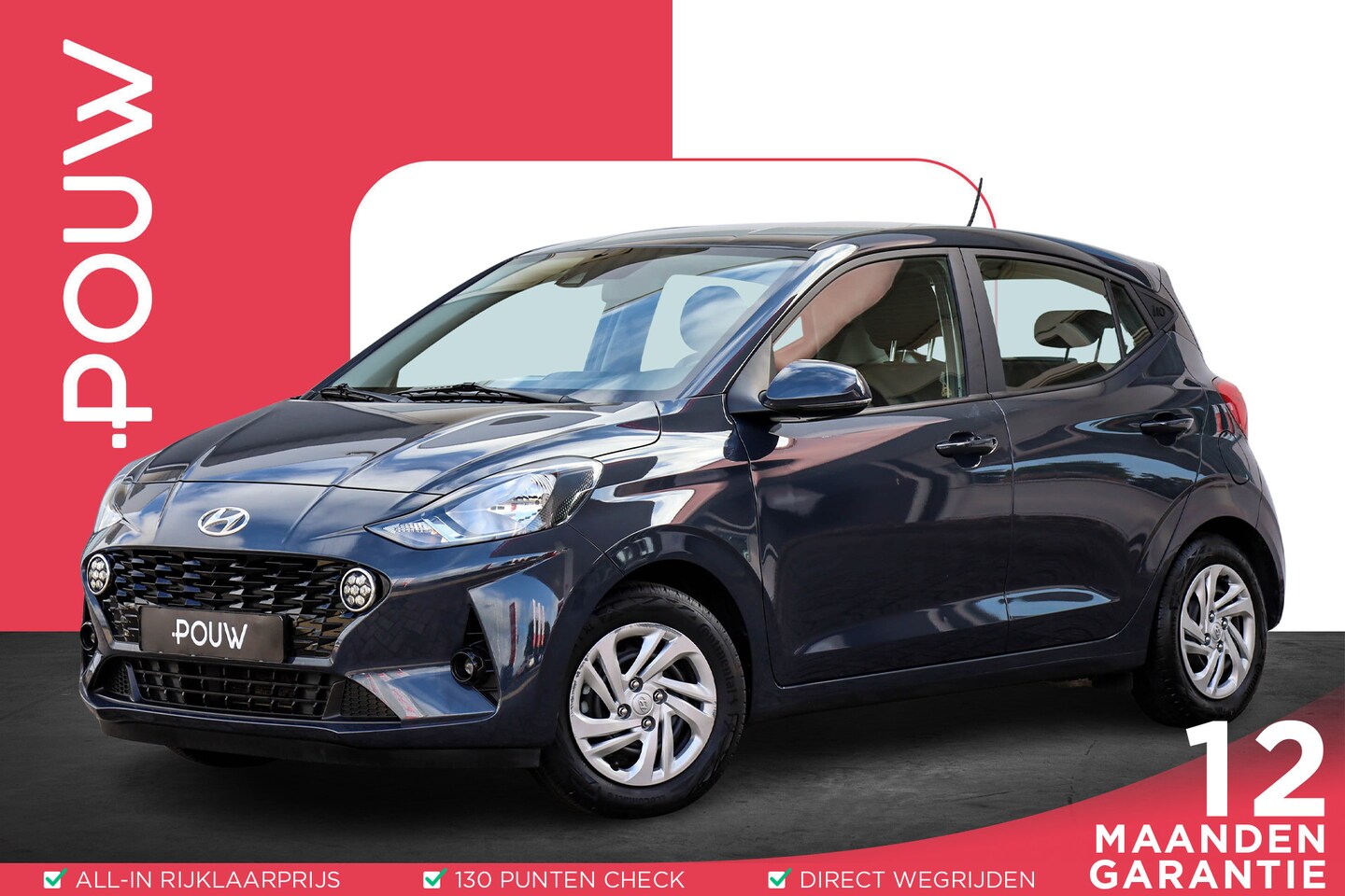 Hyundai i10 - 1.0 67pk Comfort | Apple Carplay & Android Auto | DAB + | Cruise Control | Airco - AutoWereld.nl