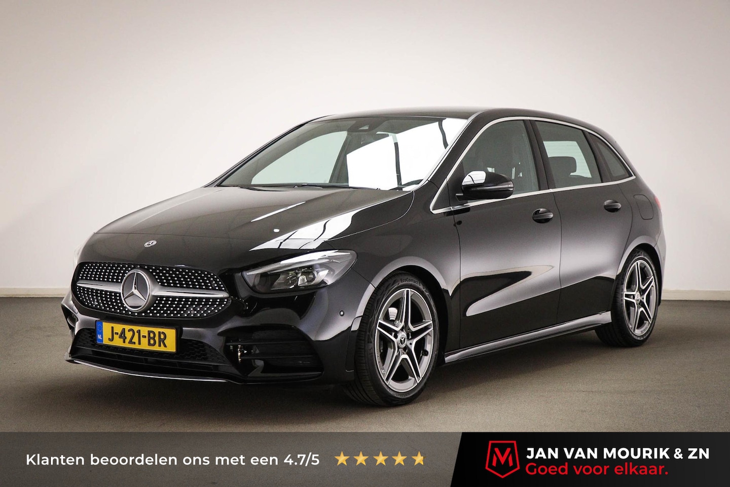 Mercedes-Benz B-klasse - 180 Business Solution AMG | HALF LEDER | STOELVERWARMING | APPLE | CAMERA | TREKHAAK - AutoWereld.nl