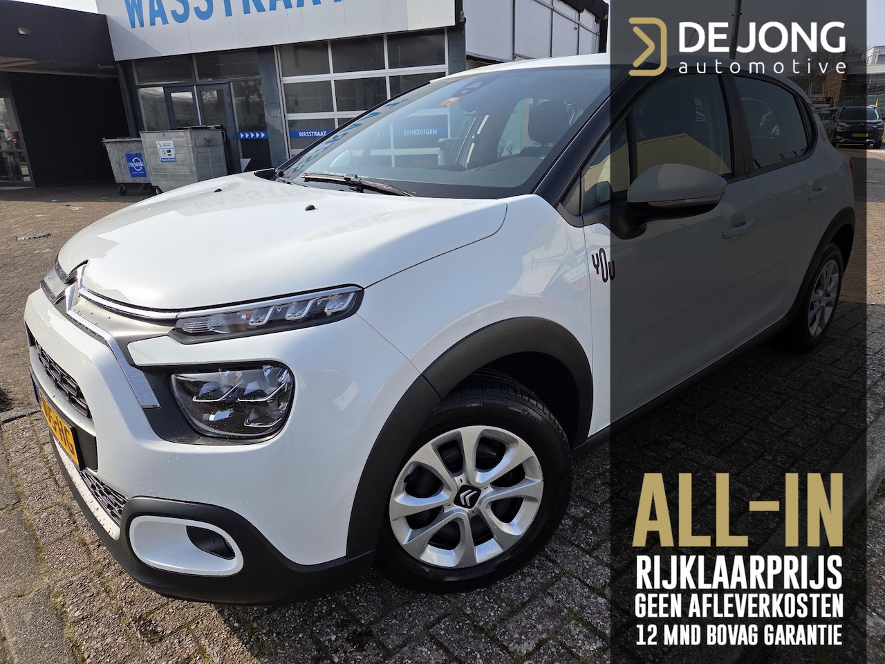 Citroën C3 - 1.2 PureTech You ALL-IN RIJKLAARPRIJS/Airco/Cruise Controle/Stoelverwarming - AutoWereld.nl