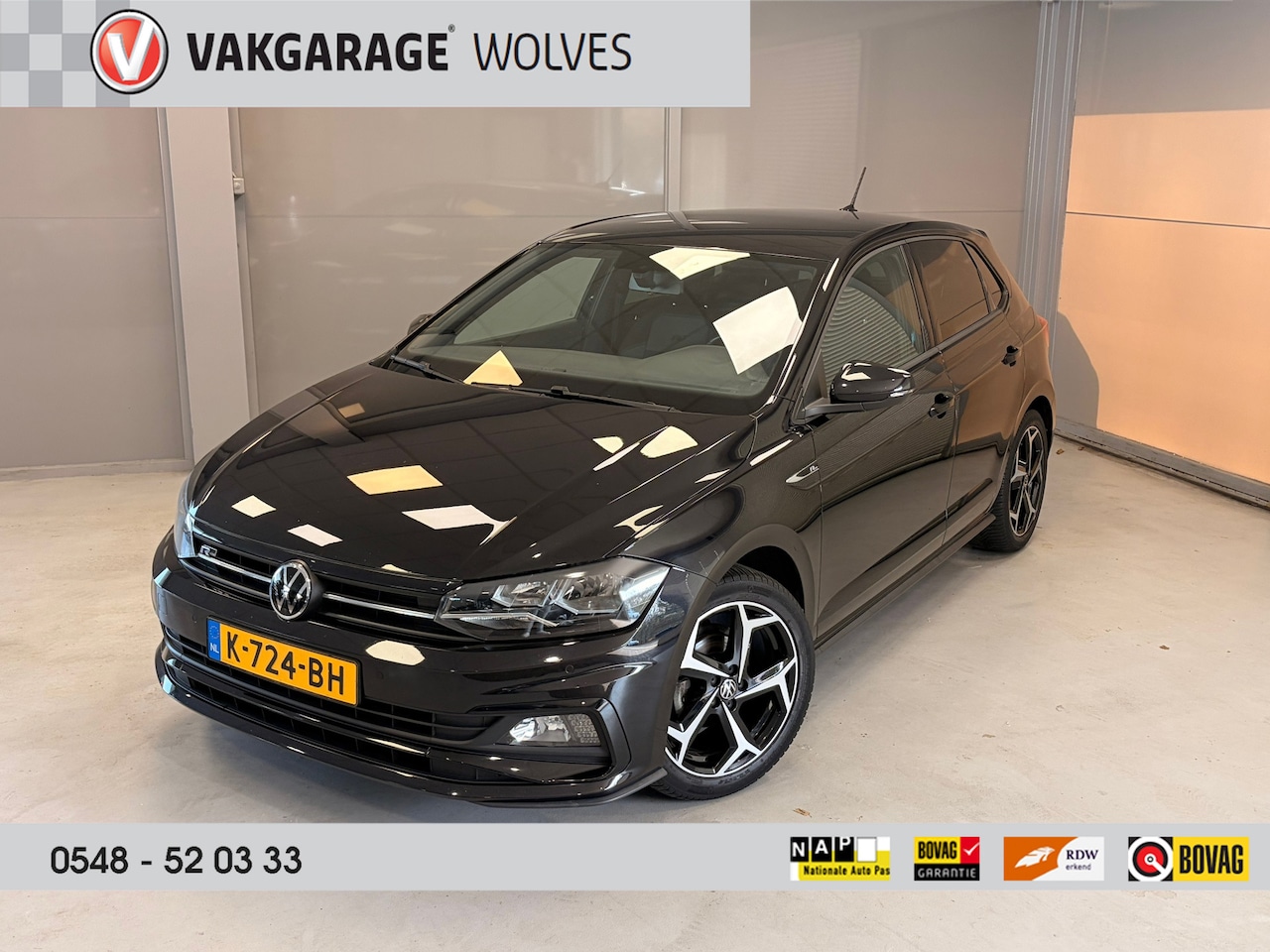 Volkswagen Polo - 1.0 TSI Highline Business R | CAR PLAY | NAVI | CLIMA | - AutoWereld.nl