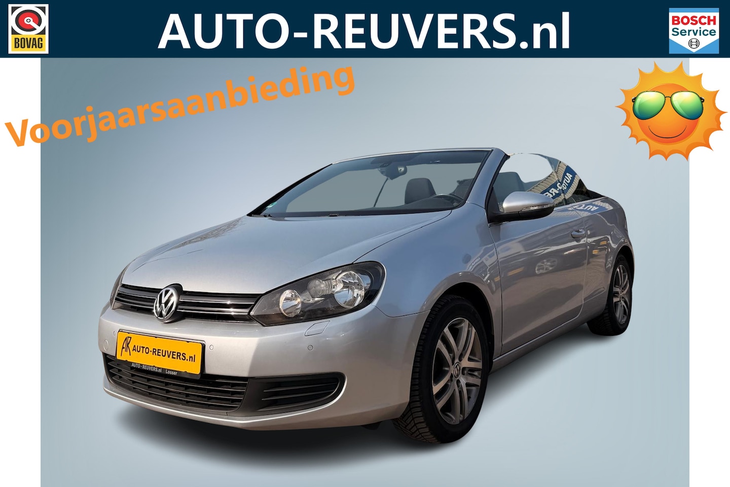 Volkswagen Golf Cabriolet - 1.2 TSI BlueMotion / Opendak / Cruisecontrol / 4S Band - AutoWereld.nl
