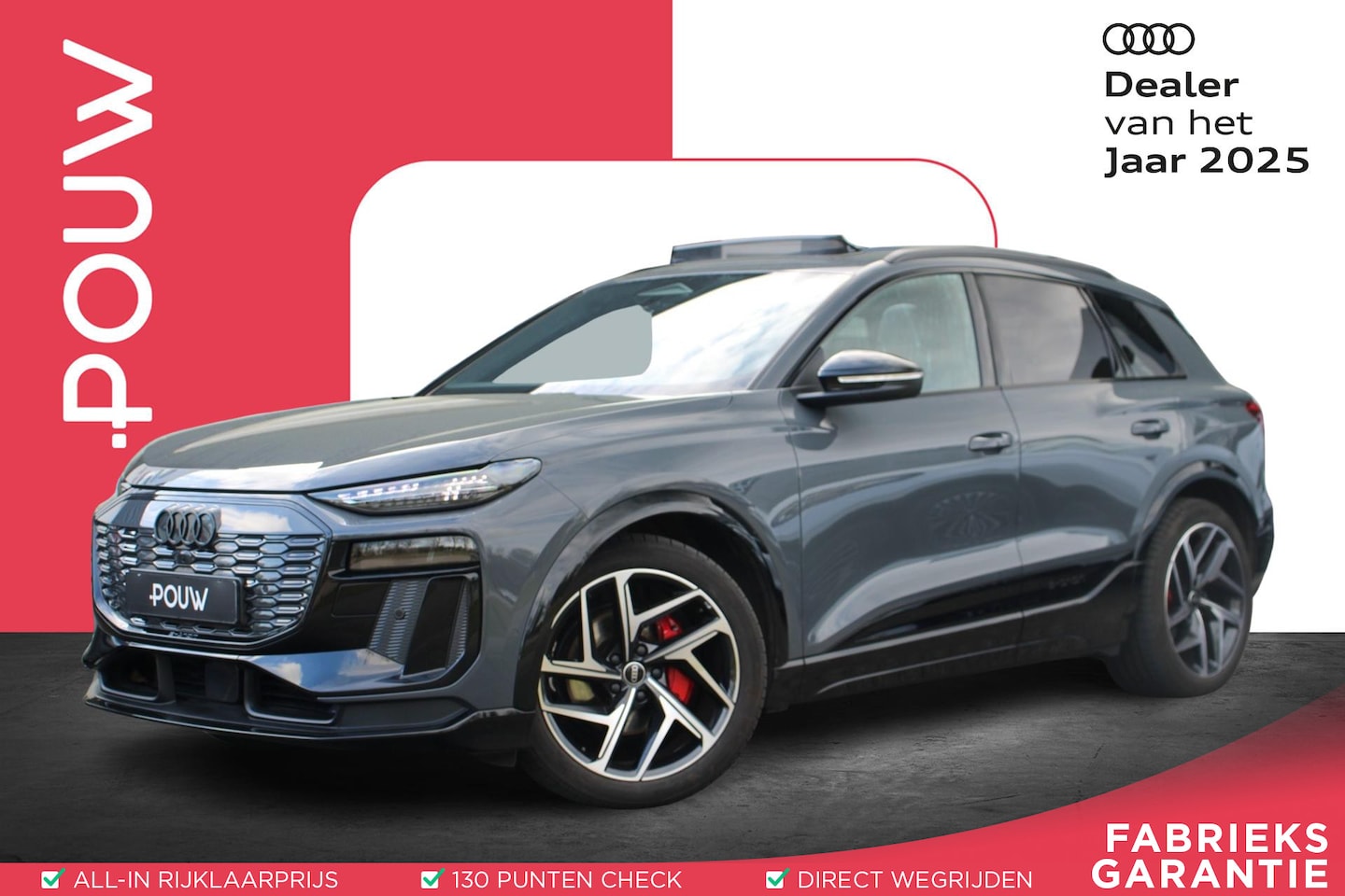 Audi Q6 e-tron - 388pk S Edition 100 kWh | Panoramadak | Luchtvering | Head-up display | Bang & Olufsen 3D - AutoWereld.nl