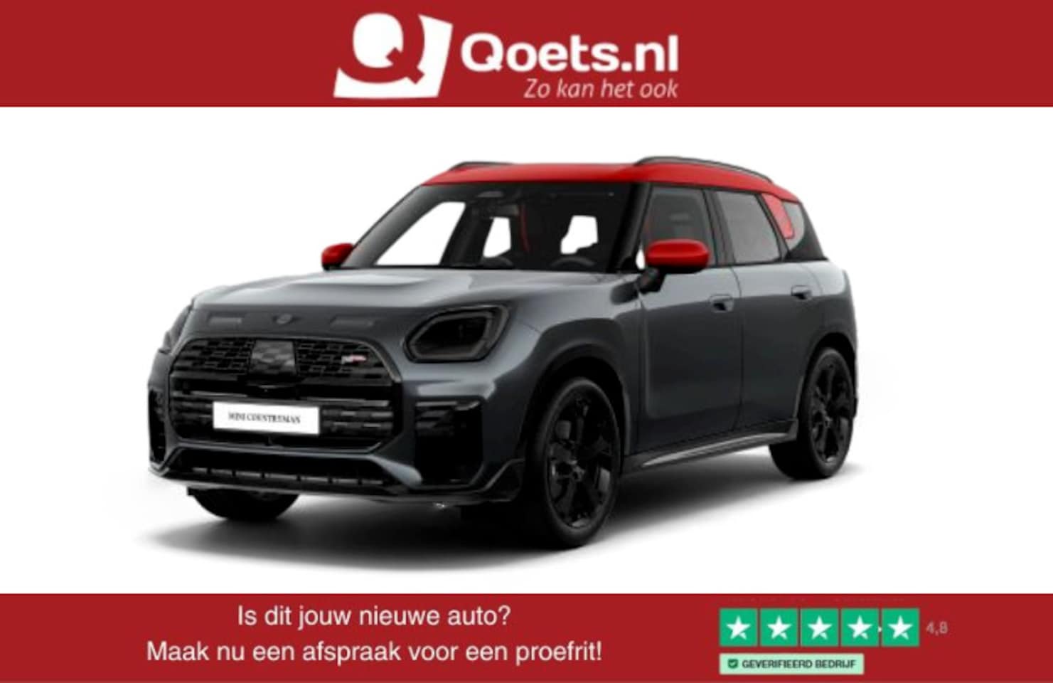 MINI Countryman - C John Cooper Works XL Panoramadak - Trekhaak - Head up - Harman Kardon - Getinte Ruiten - - AutoWereld.nl