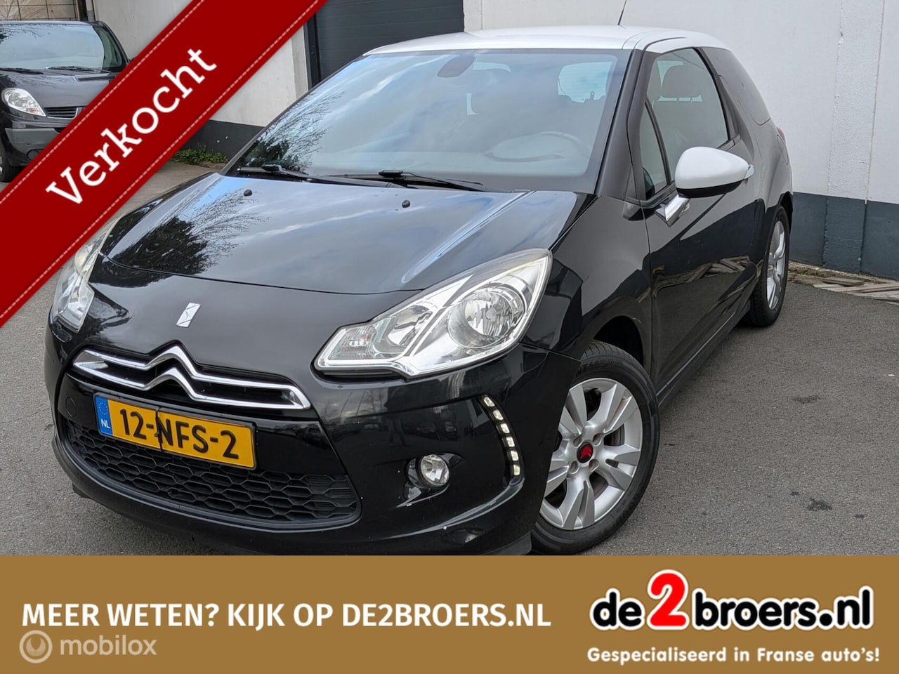 Citroën DS3 - 1.6 So Chic in Black 1.6 So Chic in Black - AutoWereld.nl