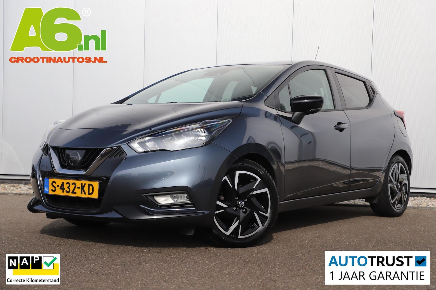 Nissan Micra - 1.0 IG-T N-Design BOSE Audio Navigatie Carplay Android Airco Cruise Control Parkeersensor - AutoWereld.nl