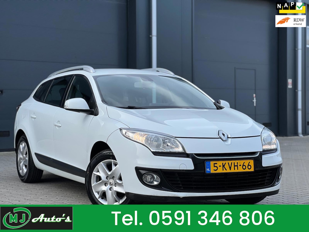 Renault Mégane Estate - 1.5 dCi Expression Bj013 Navi Clima - AutoWereld.nl