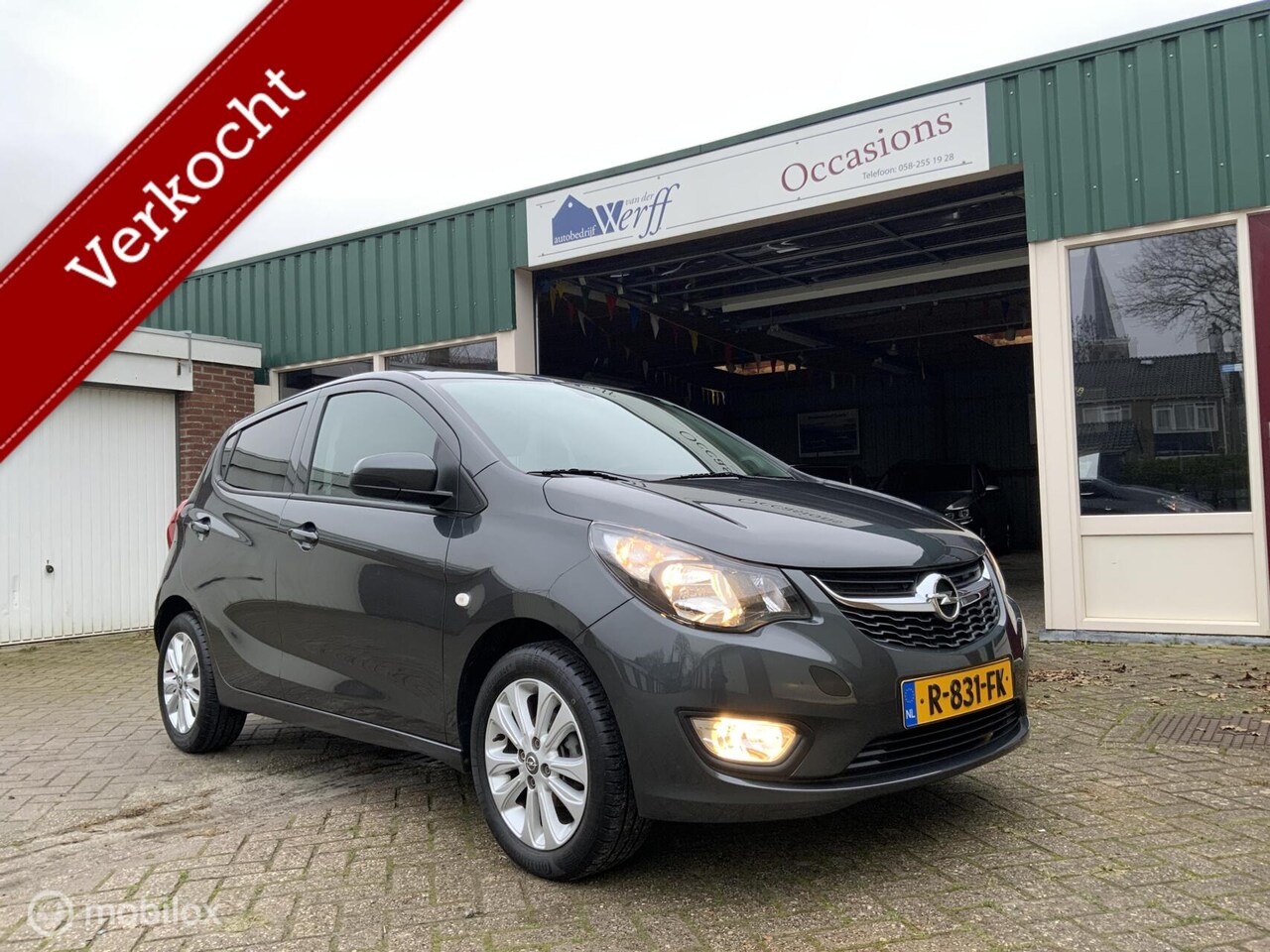 Opel Karl - 1.0 ecoFLEX 120 Jaar Edition 1.0 ecoFLEX 120 Jaar Edition,Stoelverw,Cruise,CarPlay,Tel,Park.sensor,Mistl. - AutoWereld.nl