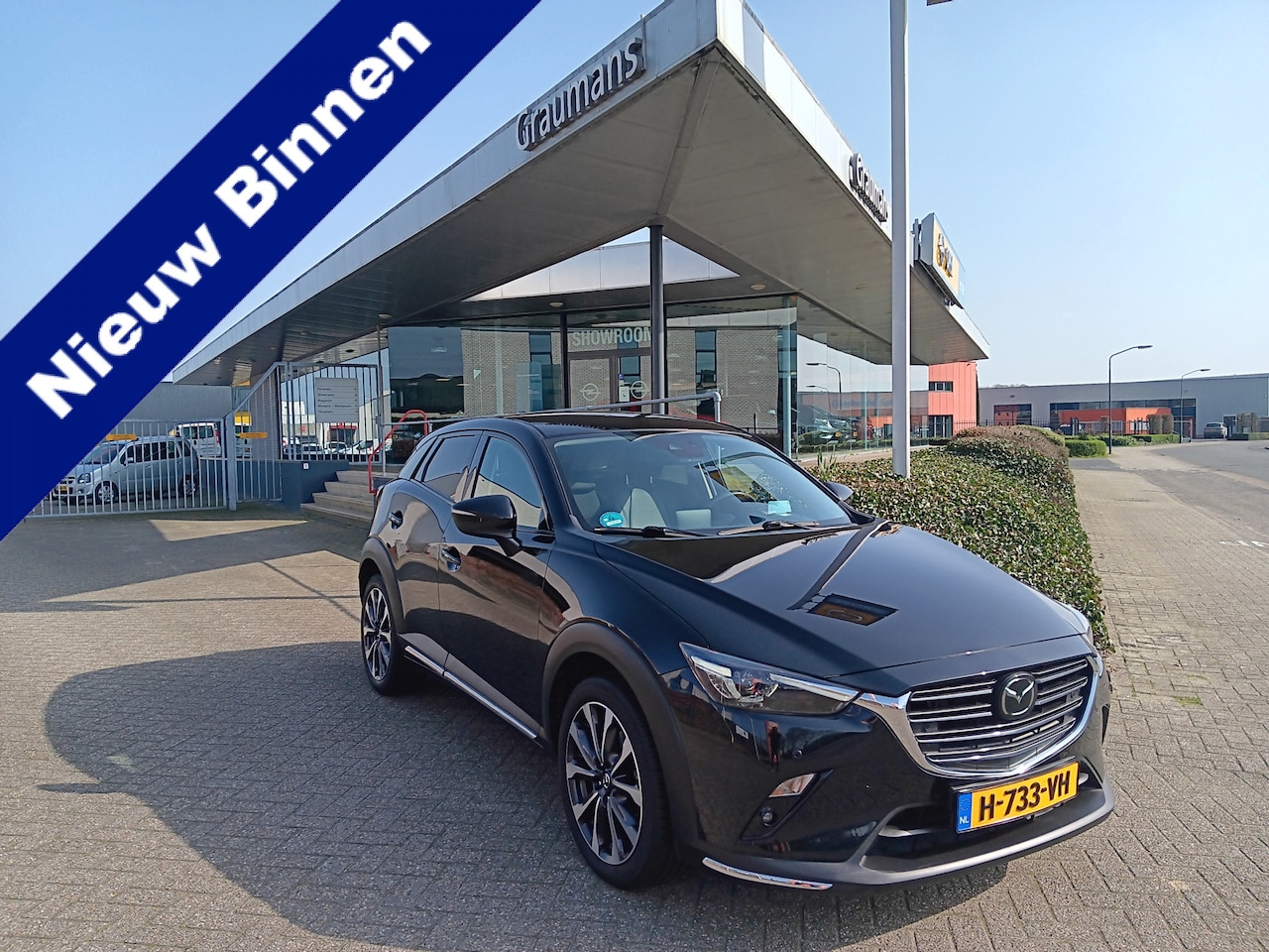 Mazda CX-3 - 2.0 SkyActiv-G 120 GT-M AUTOMAAT, LED, 18" LMV, CAMERA, PDC, HUD, etc. incl. 12 MND BOVAGG - AutoWereld.nl