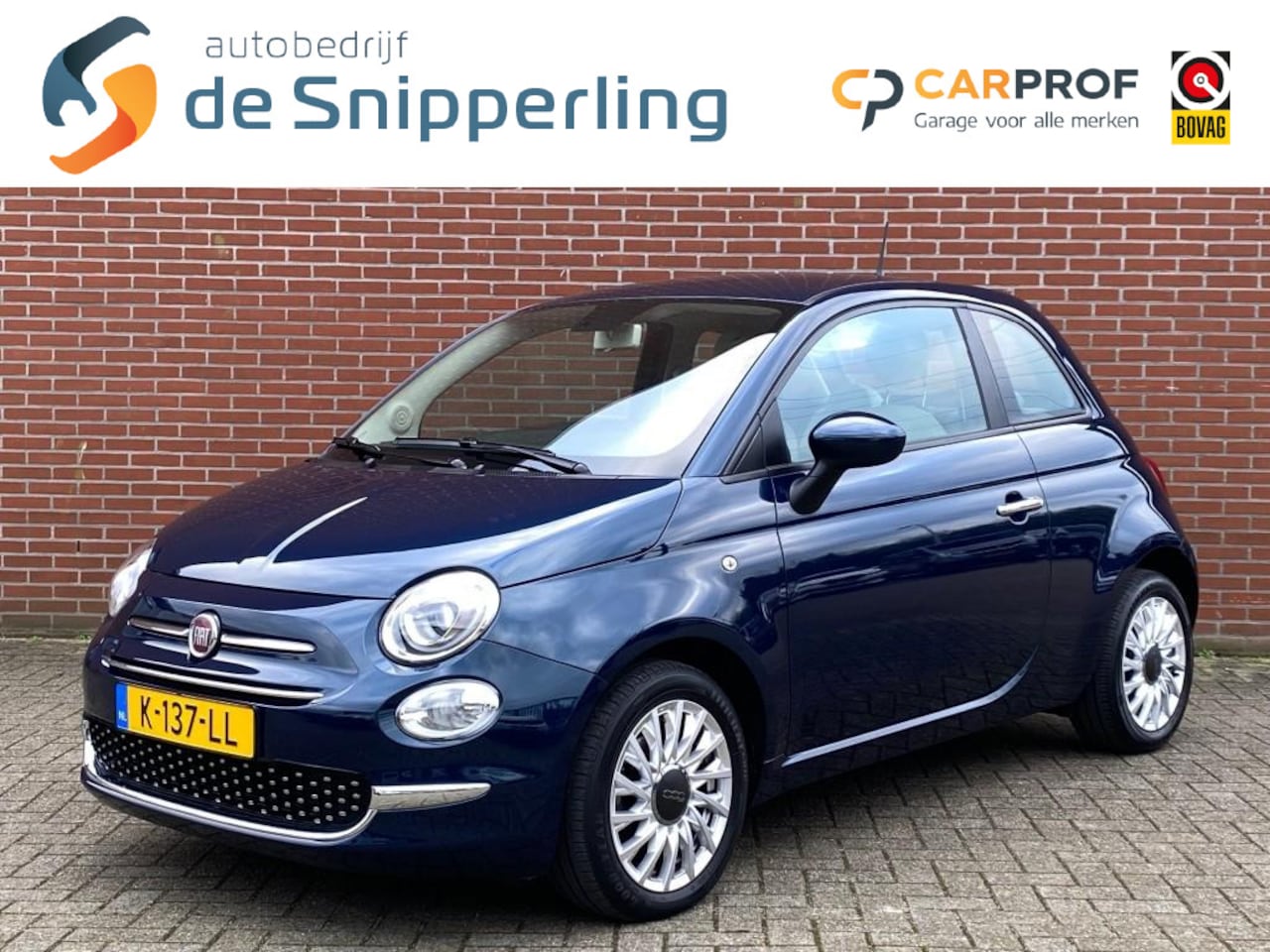 Fiat 500 - 1.0 HYBRID LOUNGE CARPLAY CRUISE DAB LMV PDC - AutoWereld.nl