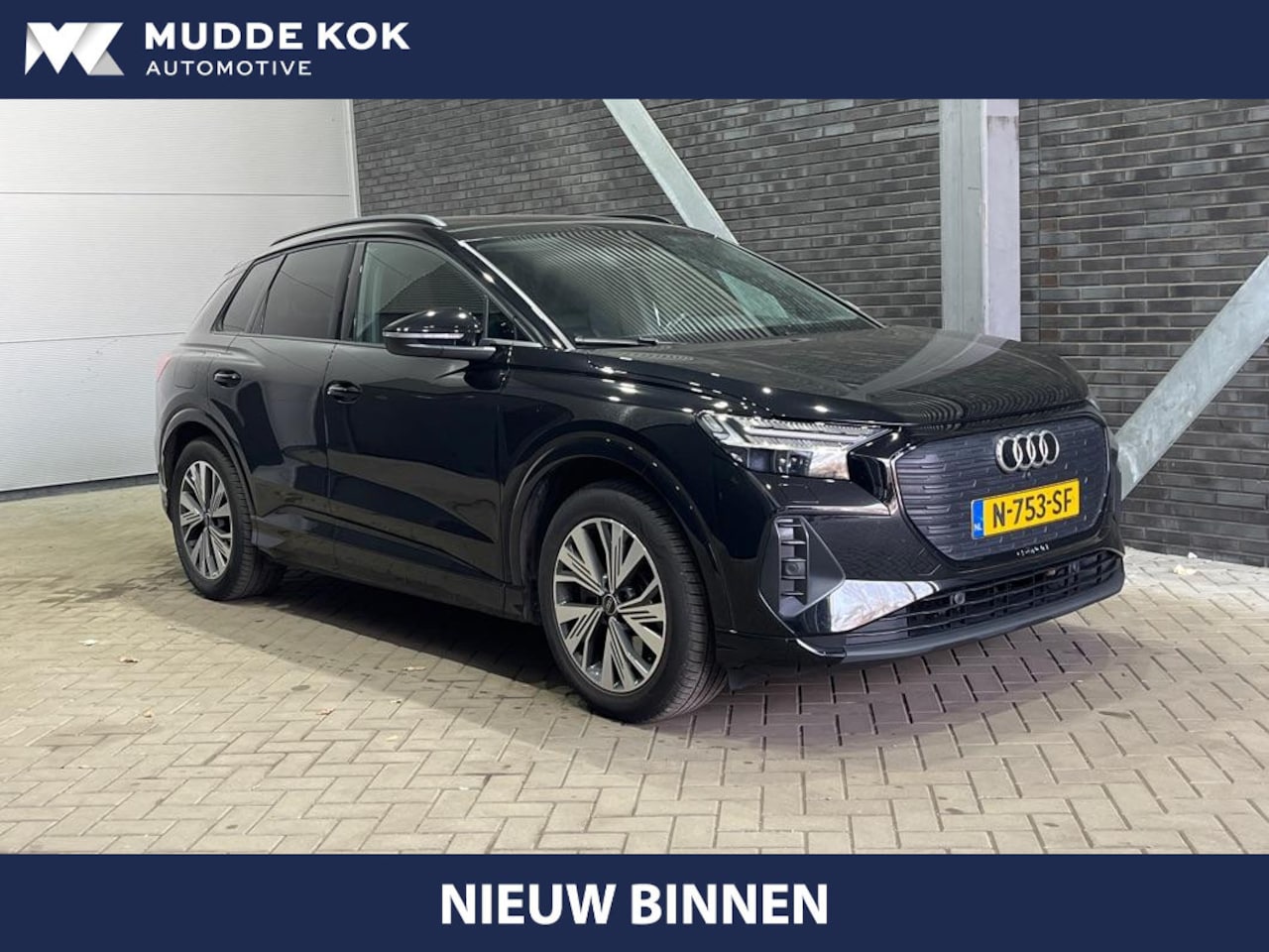 Audi Q4 e-tron - 40 Advanced edition 77 kWh | Incl. BTW | Trekhaak | Head-Up | Stoelverwarming | Leder | AC - AutoWereld.nl