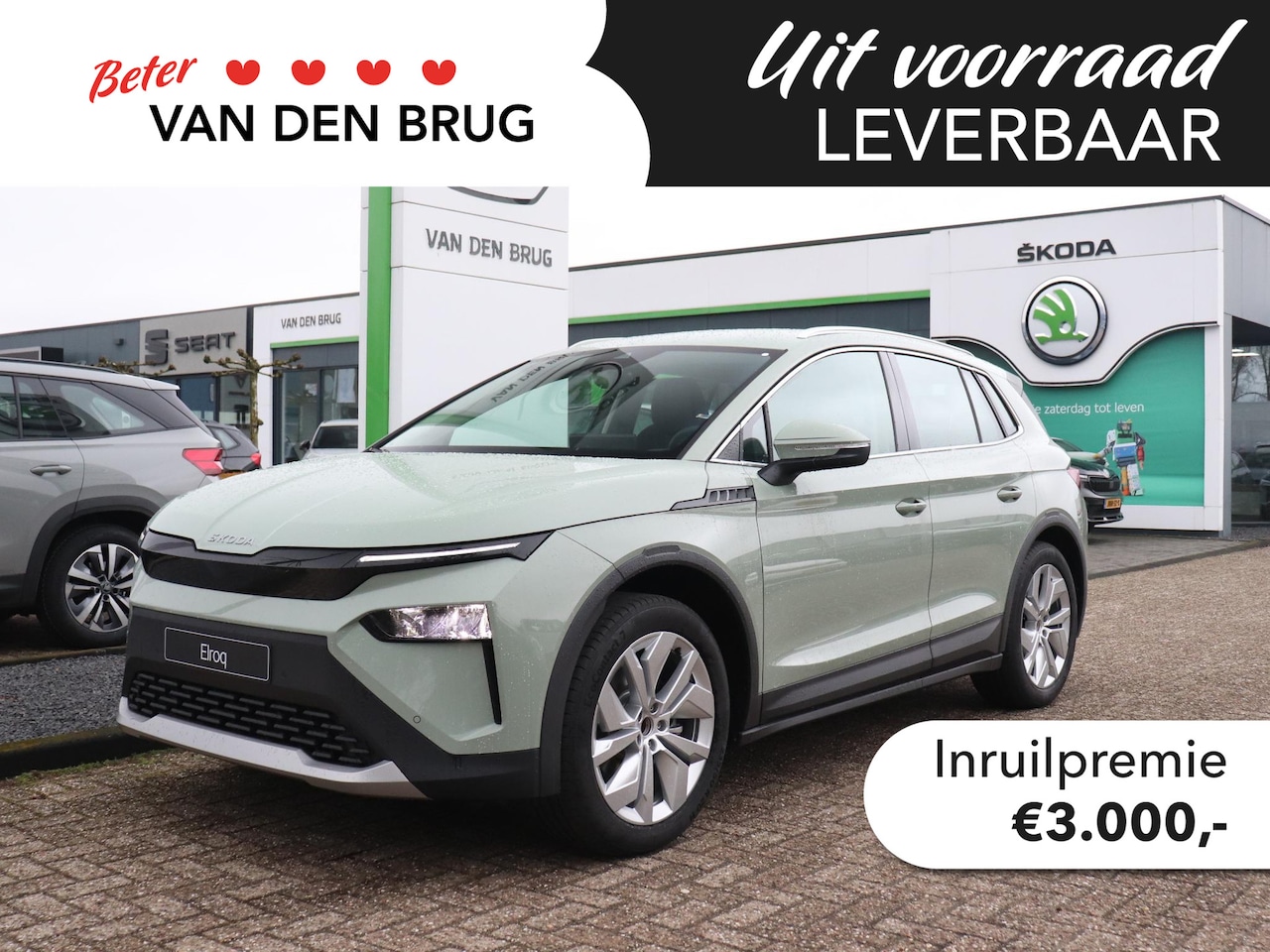 Skoda Elroq - 60 Business Edition | Trekhaak | 20inch Vega | Camera | Stoelverwarming | Adaptieve cruise - AutoWereld.nl