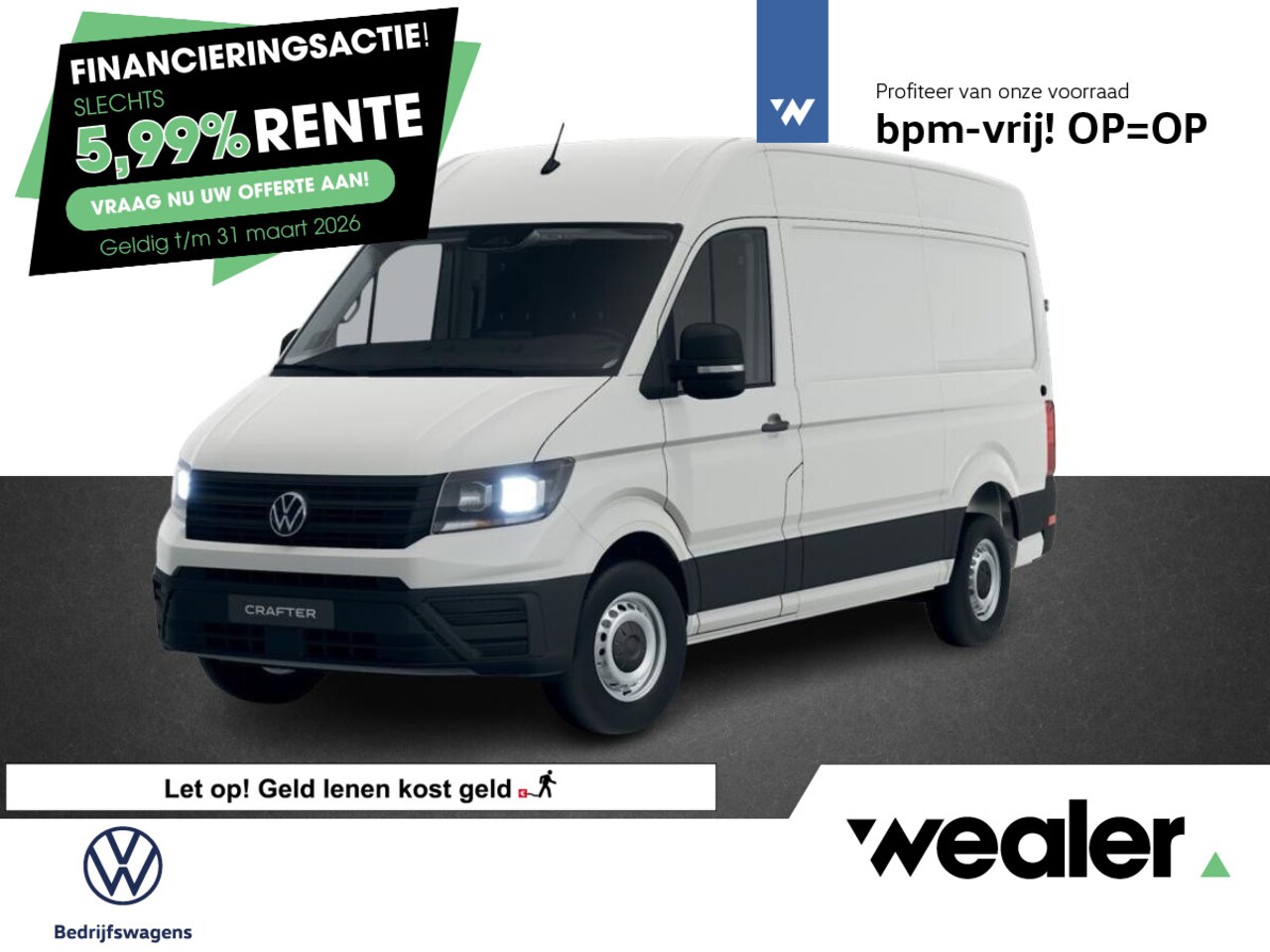 Volkswagen Crafter - Bedrijfswagens Trendline L3 2.0 TDI EU6 103 kW (140 pk) GVW 3.0T WB 3640 MM 6 versn. Han - AutoWereld.nl