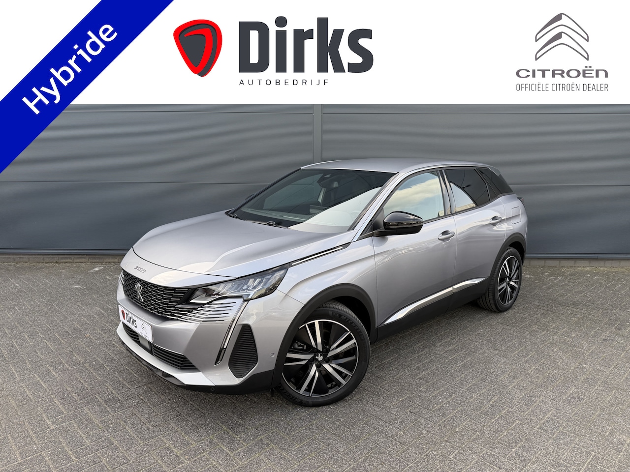 Peugeot 3008 - 225pk HYbrid Allure Pack (Camera - Keyless Entry - LED - 19"- Adaptieve Cruise Controle - - AutoWereld.nl