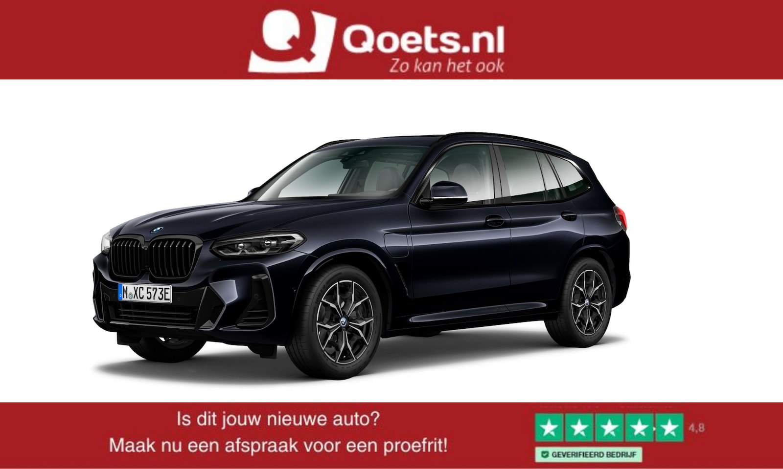 BMW X3 - xDrive30e M Sport - Panoramadak - Comfort Access - Getinte/geluiddempende ruiten - Elektri - AutoWereld.nl