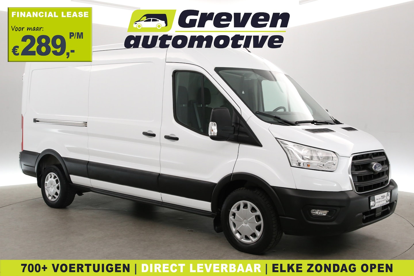 Ford Transit - 2.0 TDCI L3H2 | Airco | Cruise | 3 Zits | Parkeersens. - AutoWereld.nl