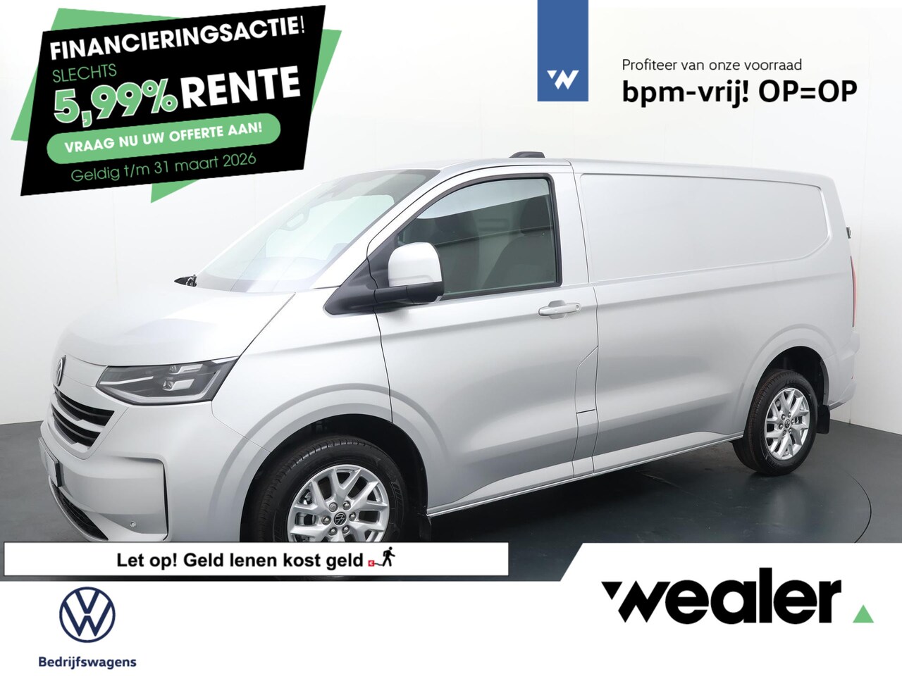 Volkswagen Transporter - 2.0 TDI L1H1 28 Bulli | BPM-vrij | - AutoWereld.nl