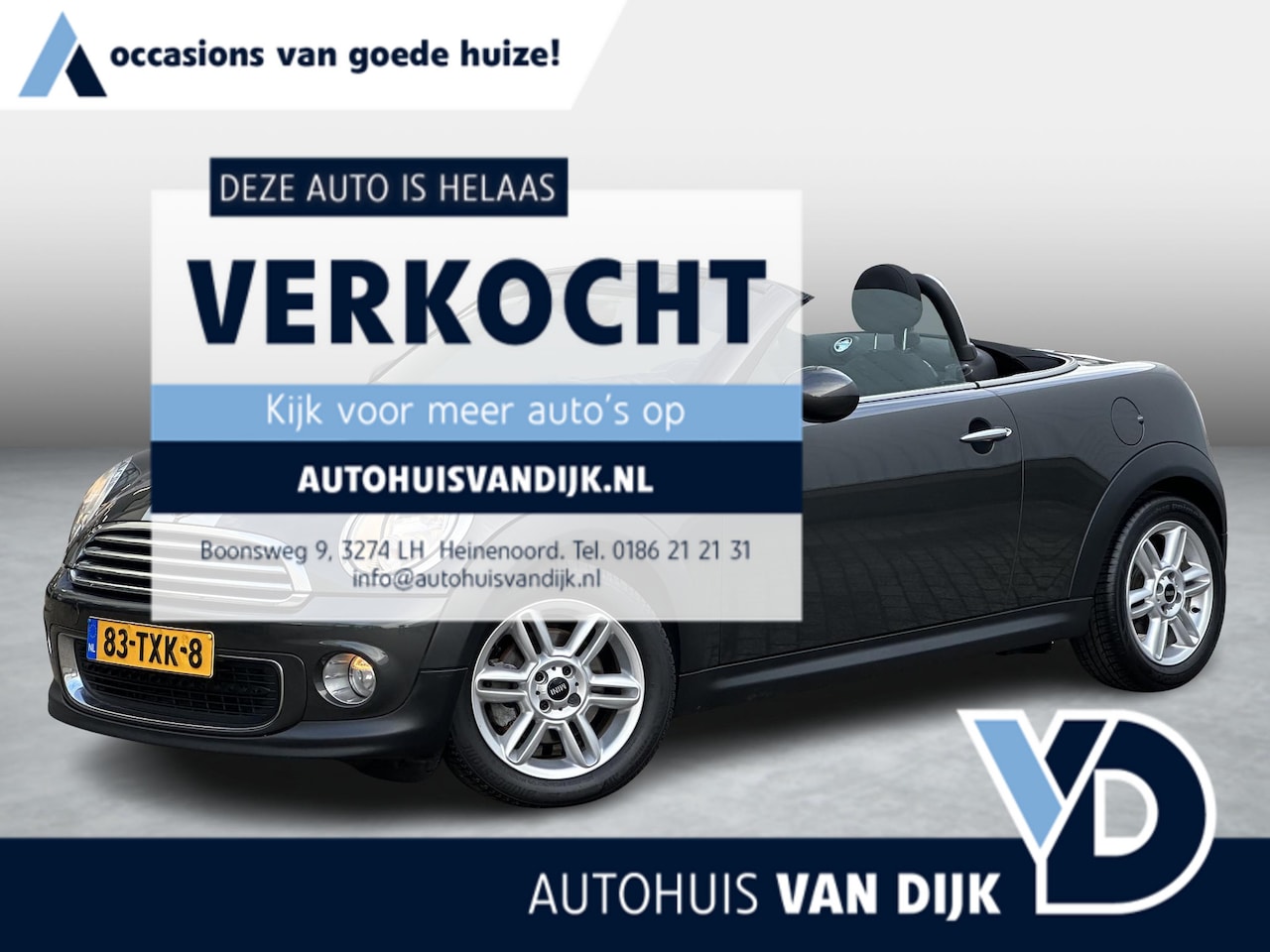 MINI Roadster - Mini 1.6 Cooper Chili | NL-Auto/NAP/Volledige historie! - AutoWereld.nl