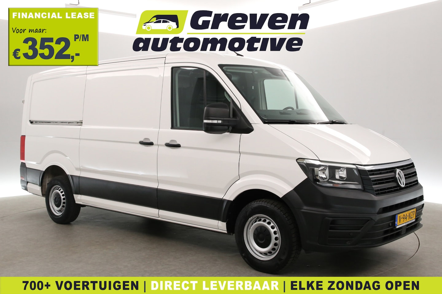 Volkswagen Crafter - 2.0 TDI L3H2 | 140PK | Airco | Parkeersens. | 2xSchuifdeur | Stoelverw. - AutoWereld.nl