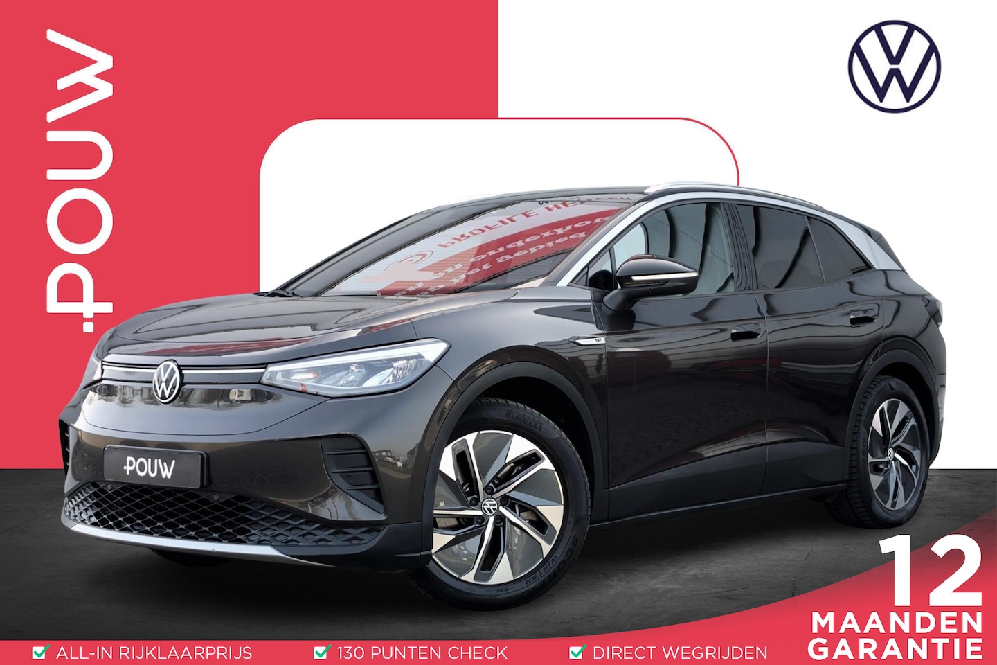 Volkswagen ID.4 - 204pk Business 77 kWh | SoH 93% | Trekhaak | Warmtepomp - AutoWereld.nl