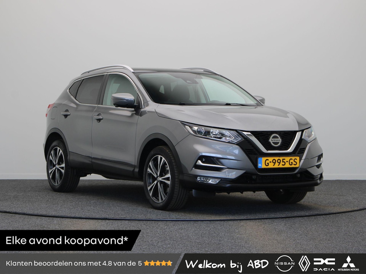 Nissan Qashqai - 1.3 DIG-T N-Connecta | Navigatie | Rondom Camera's | Trekhaak | Slechts 20.808KM! | - AutoWereld.nl