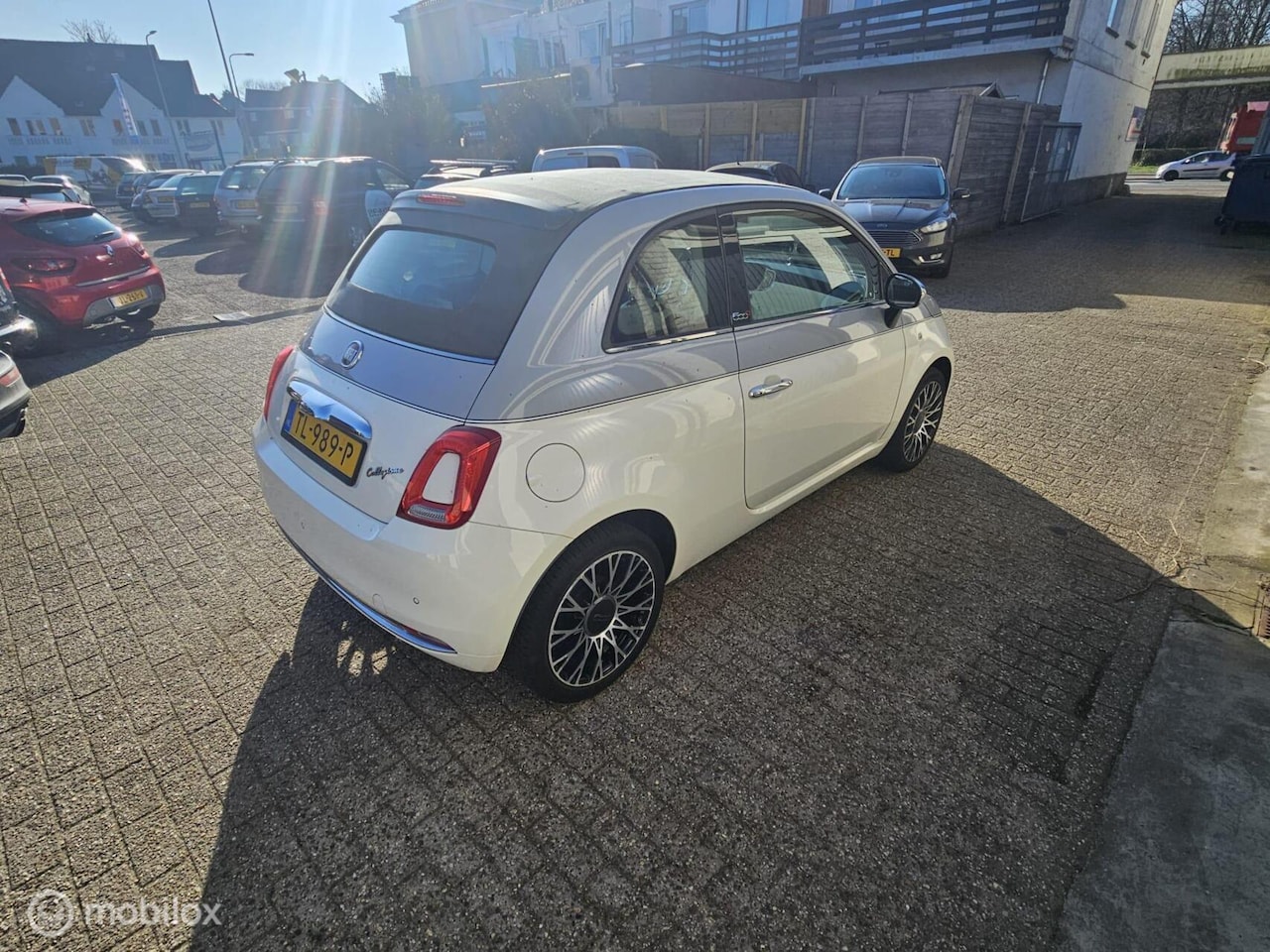 Fiat 500 - Cabriolet Two tone 0.9 TwinAir Turbo Mirror - AutoWereld.nl