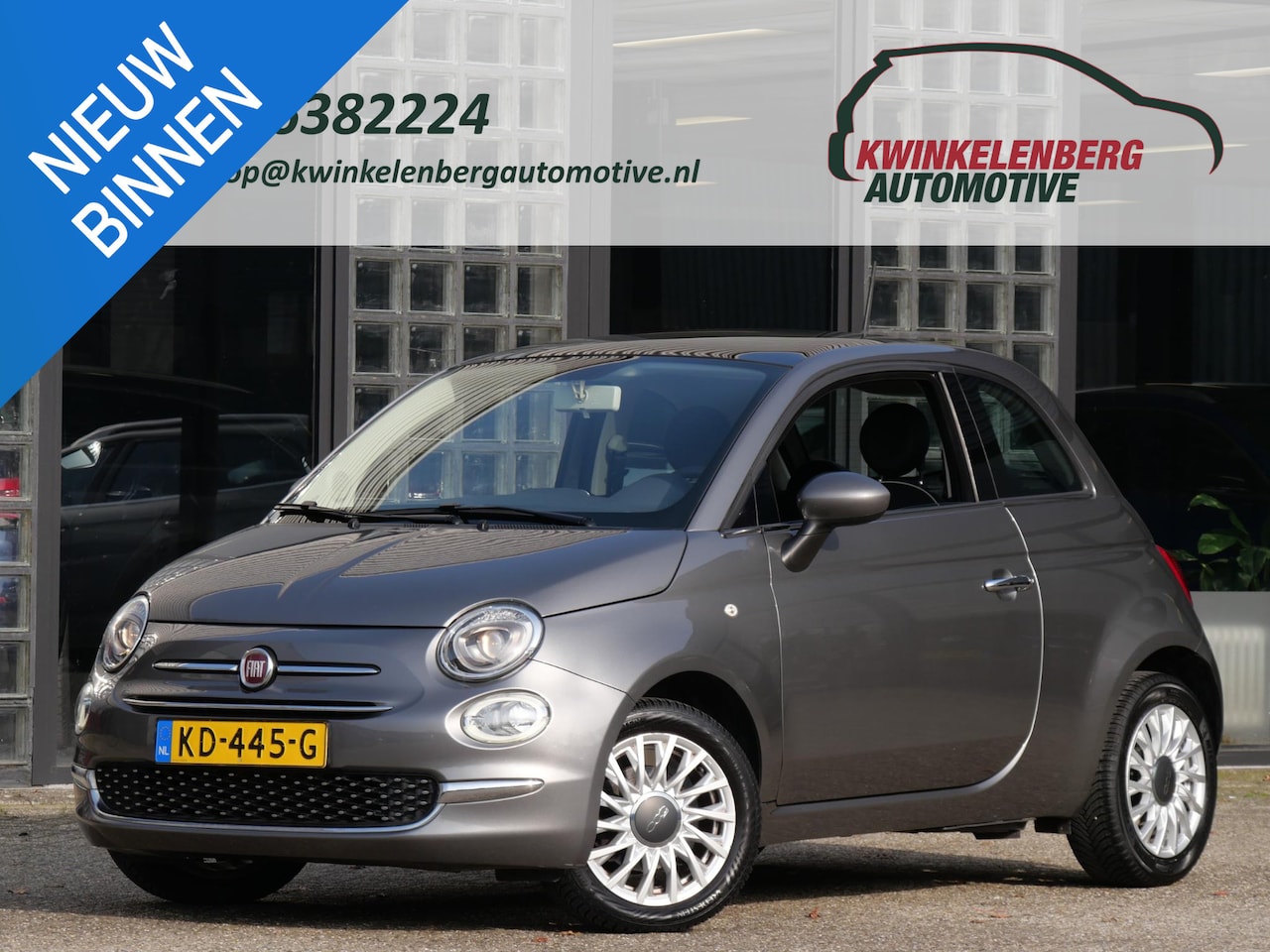 Fiat 500 - 1.2 LOUNGE/ PANORAMADAK/ 4-CILINDER MOTOR - AutoWereld.nl