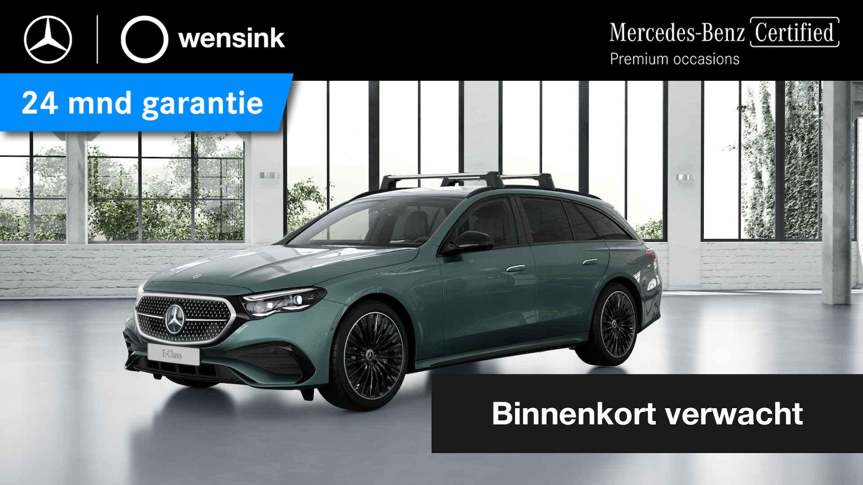 Mercedes-Benz E-klasse Estate - 300 e Business Solution AMG | Massage | Burmester | Memory | Panoramadak | Trekhaak | 360 - AutoWereld.nl