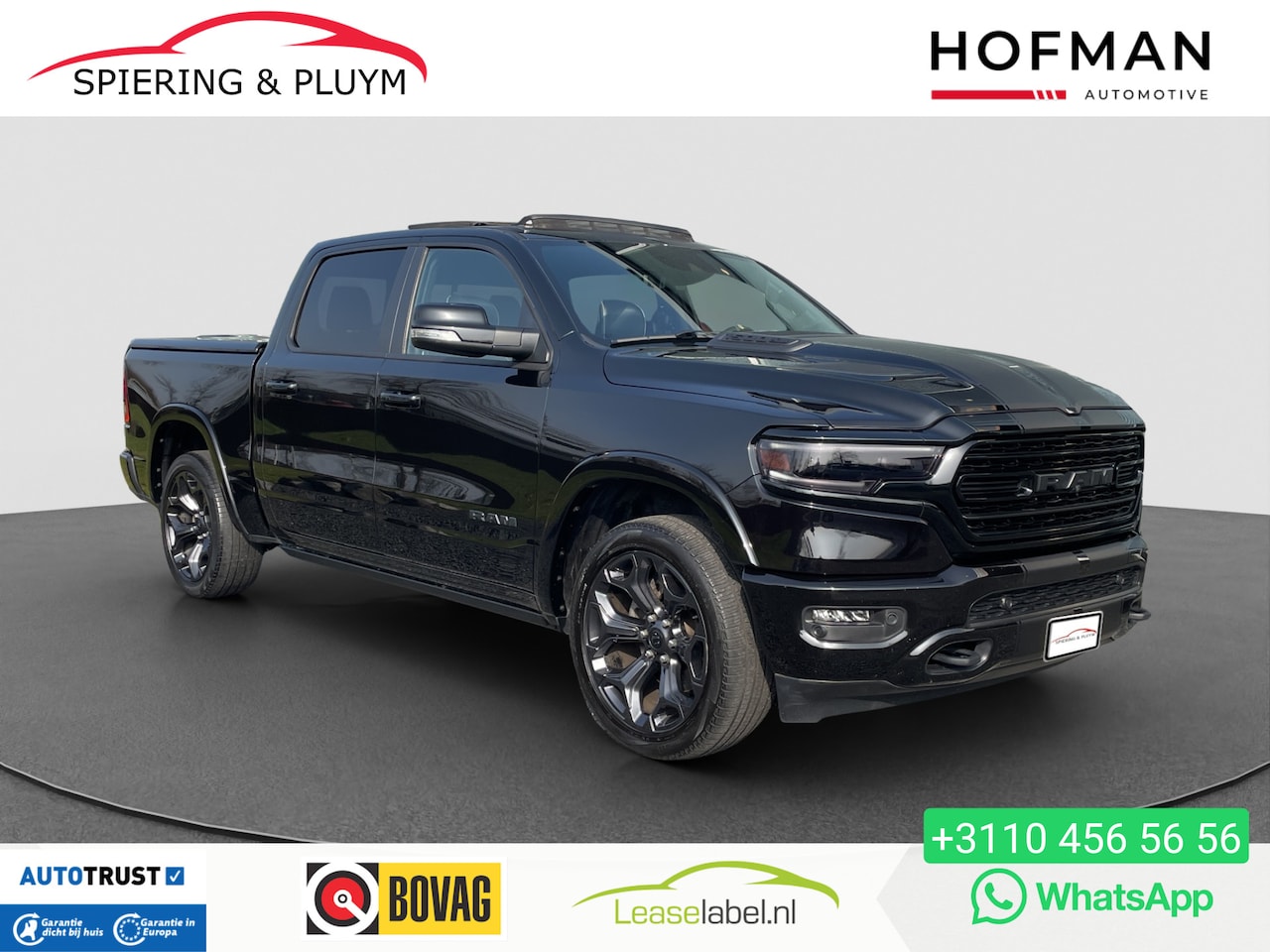 Dodge Ram 1500 - 5.7 V8 4x4 Crew Cab Limited | Pano | H&K | HUD | Stoelvent - AutoWereld.nl