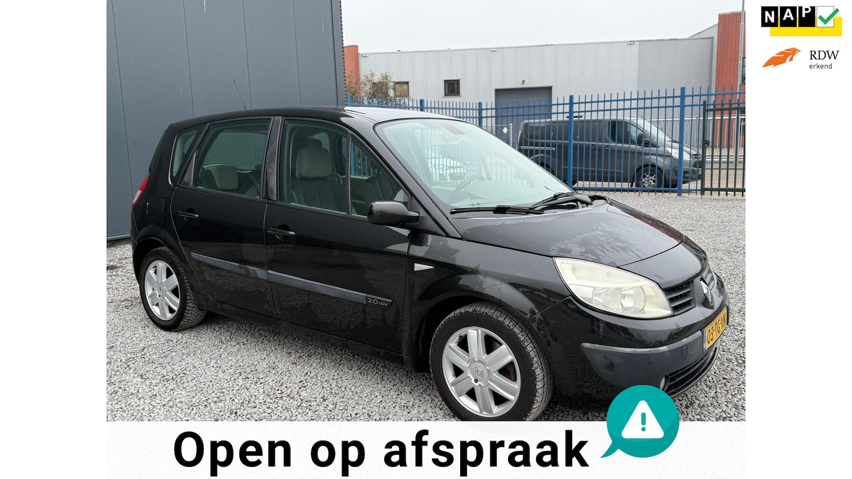 Renault Scénic - 2.0-16V Dynamique Comfort AUTOMAAT!CLIMA!APK!KOOPJE! - AutoWereld.nl