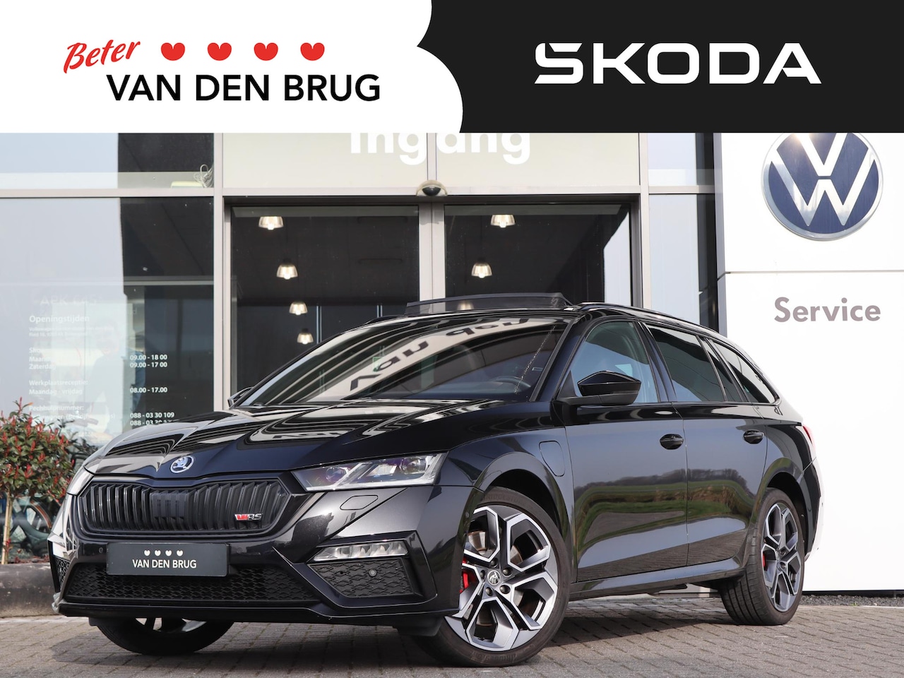 Skoda Octavia Combi - 1.4 TSI 245 pk DSG RS iV PHEV Business | Panorama Dak | Led Matrix | Smartlink | Voorstoel - AutoWereld.nl