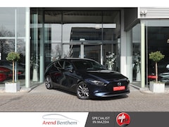 Mazda 3 - 3 2.0 e-SkyActiv-G M Hybrid 122 Luxury Trekhaak / Camera / Navi / Clima / Cruise