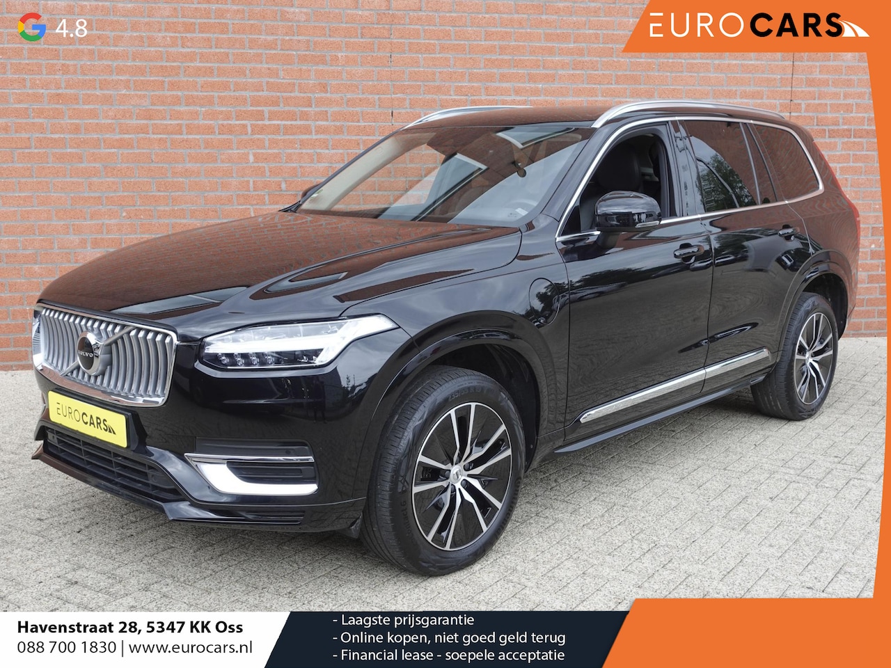Volvo XC90 - 2.0 T8 Recharge AWD Inscription Expression 7-Pers | Leder | Navigatie | Adaptive Cruise Co - AutoWereld.nl