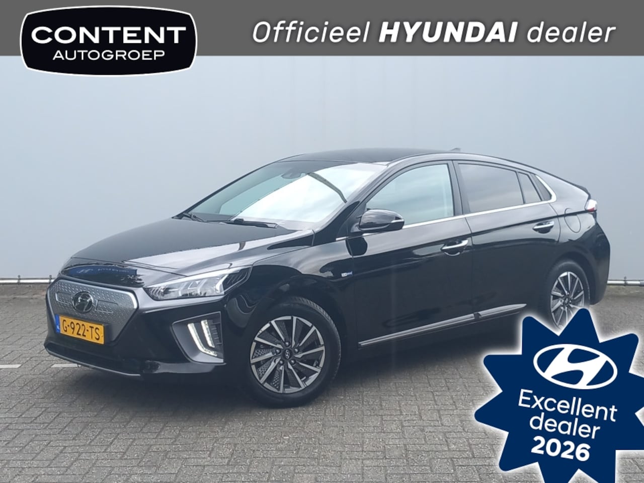 Hyundai IONIQ - EV 136pk Aut Comfort | Trekhaak | Navi | Cruise & Climate Control - AutoWereld.nl