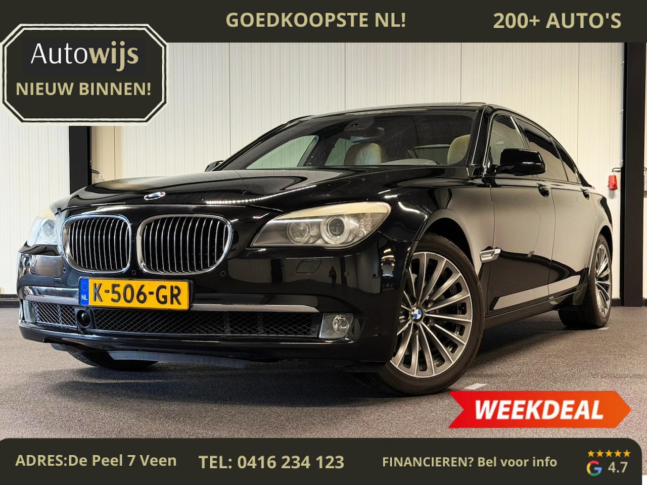 BMW 7-serie - 740Li|PANO|LEDER|XENON|327PK|MASSAGE|SCHERMPJES - AutoWereld.nl