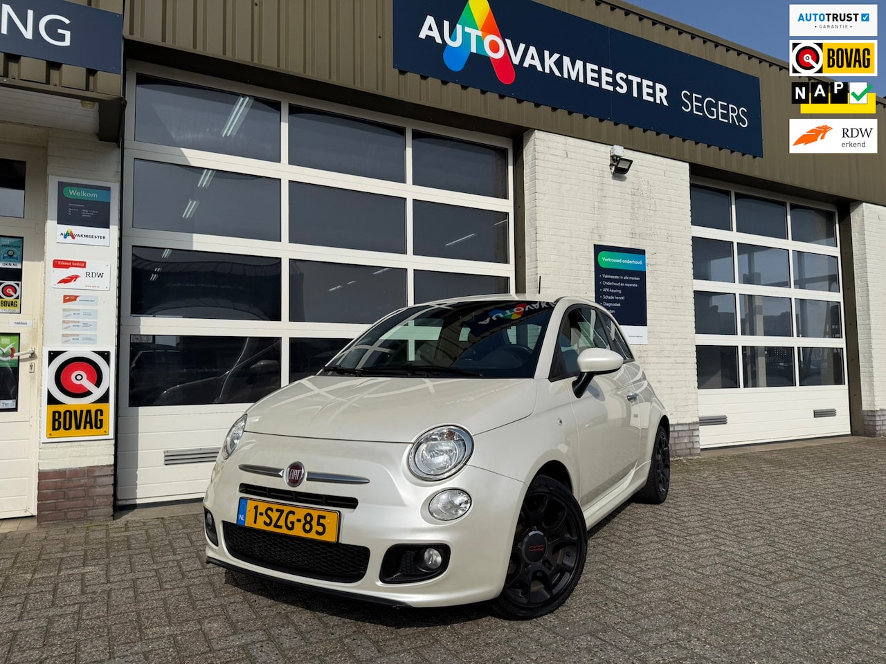Fiat 500 - 0.9 TwinAir Sport|Airco|Goed onderhouden| - AutoWereld.nl
