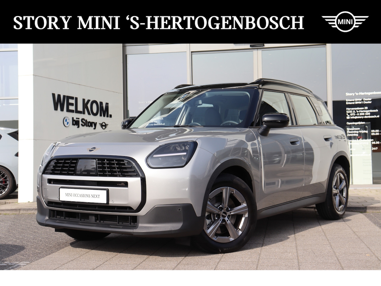 MINI Countryman - C Automaat / Classic / Pakket XS / 17" Profile Spoke grey - AutoWereld.nl