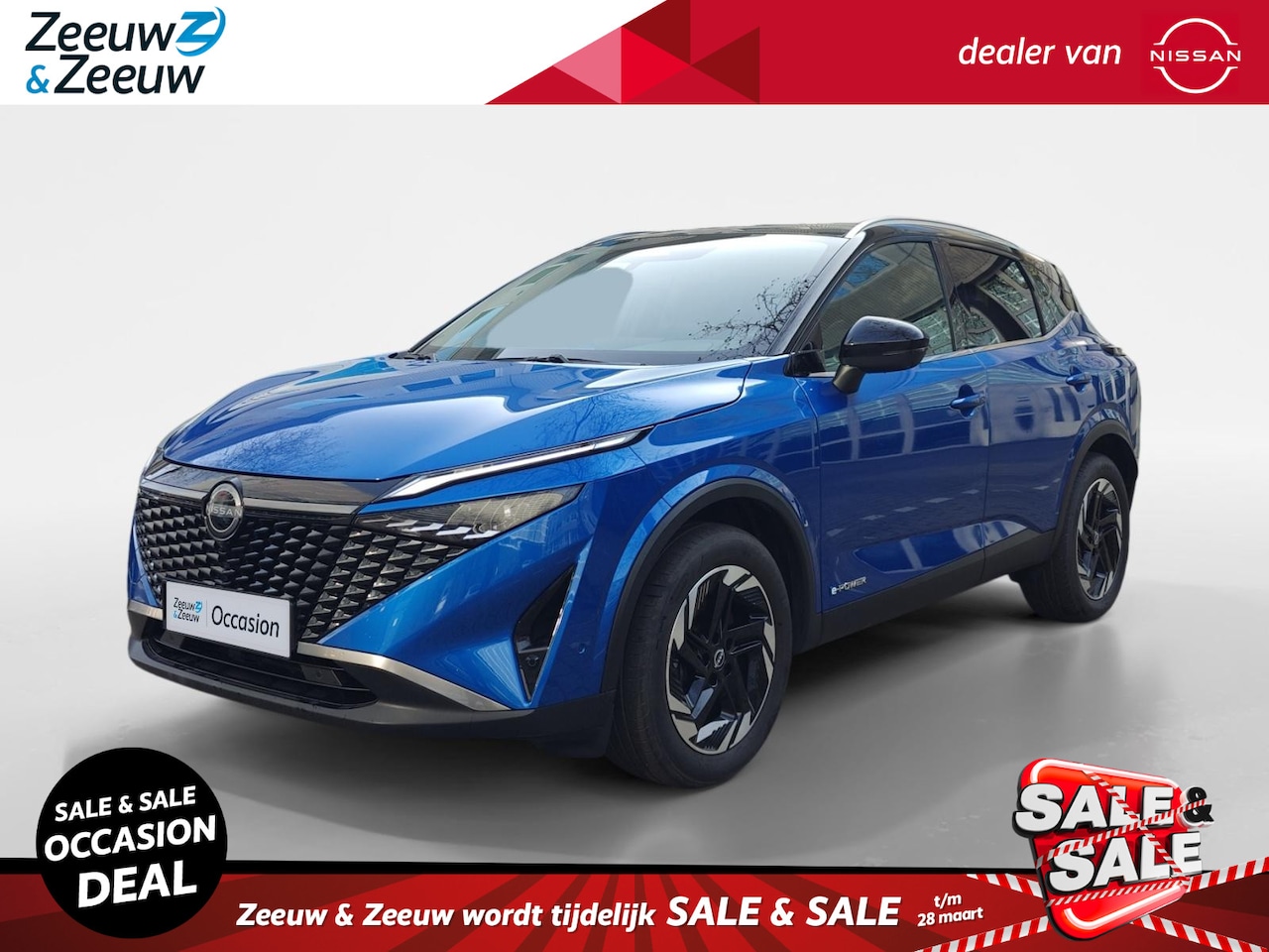 Nissan Qashqai - 1.5 e-POWER N-Connecta | PANORAMA DAK | TWO-TONE | 360 CAMERA | APPLE CARPLAY | ANDROID AU - AutoWereld.nl