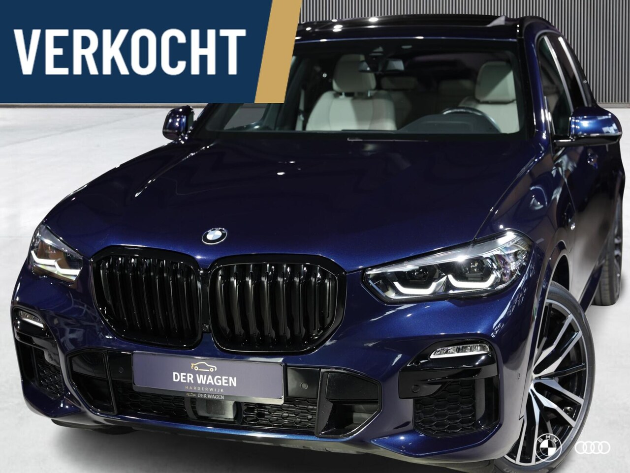 BMW X5 - xDr45E M SPORT / TANZANITE / PANODAK / ACC / 22" - AutoWereld.nl