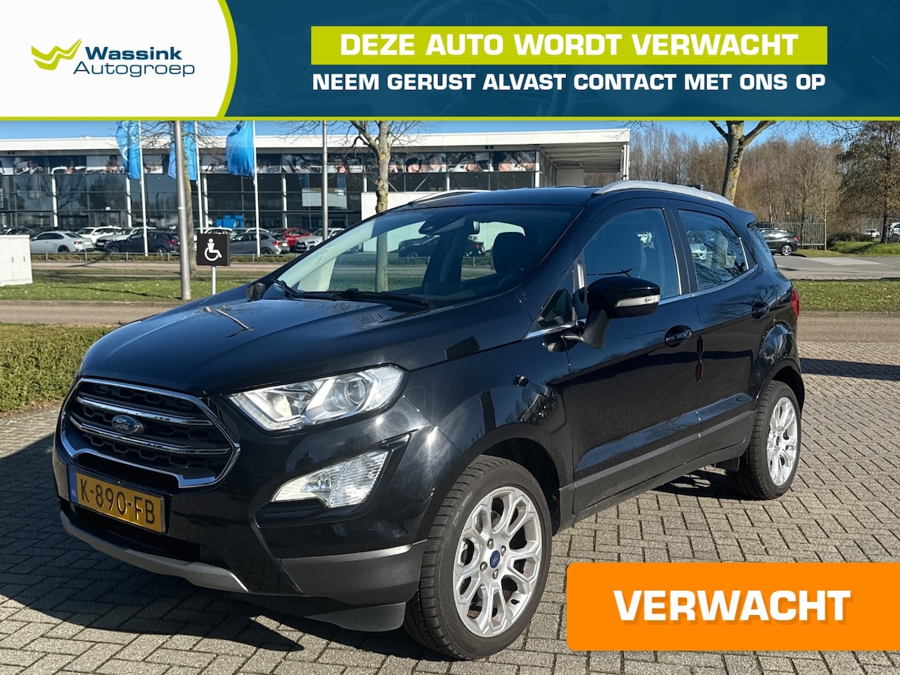 Ford EcoSport - 1.0 EcoBoost 125pk Titanium | Navigatie | Stoel & Stuurverwarming | Premium Audio | 17 Inc - AutoWereld.nl